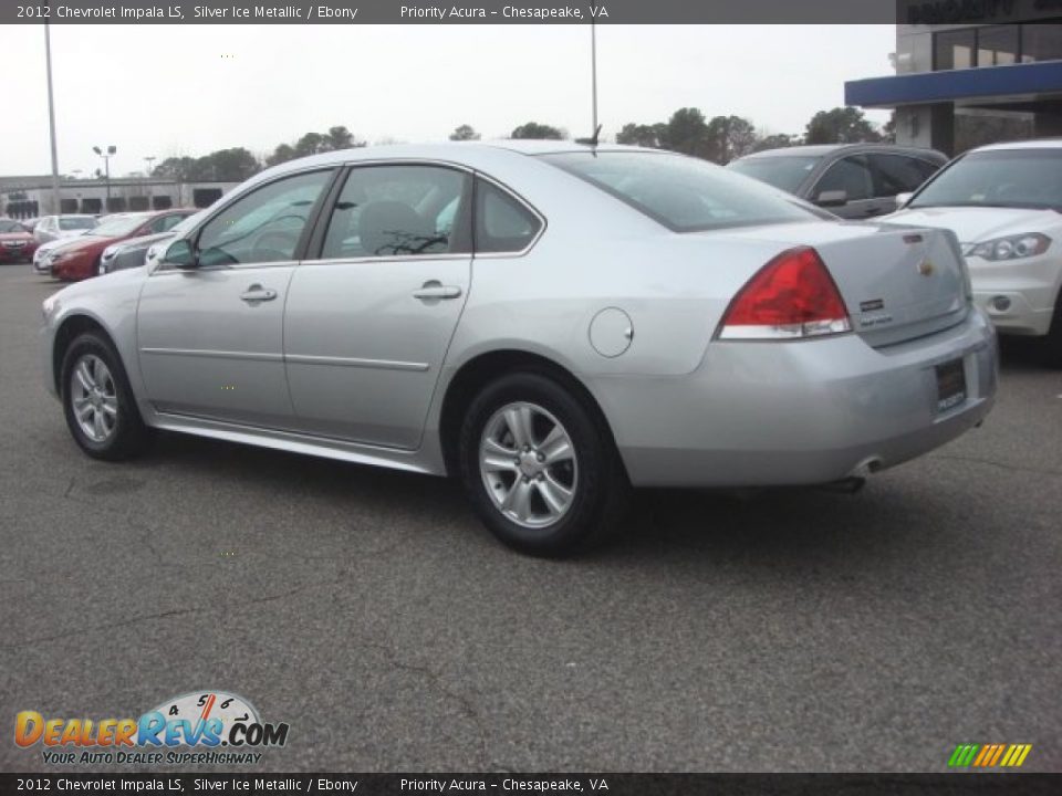 2012 Chevrolet Impala LS Silver Ice Metallic / Ebony Photo #3
