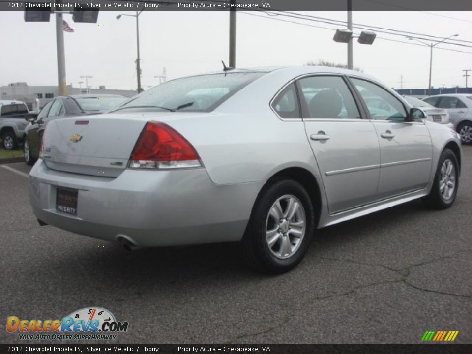 2012 Chevrolet Impala LS Silver Ice Metallic / Ebony Photo #5