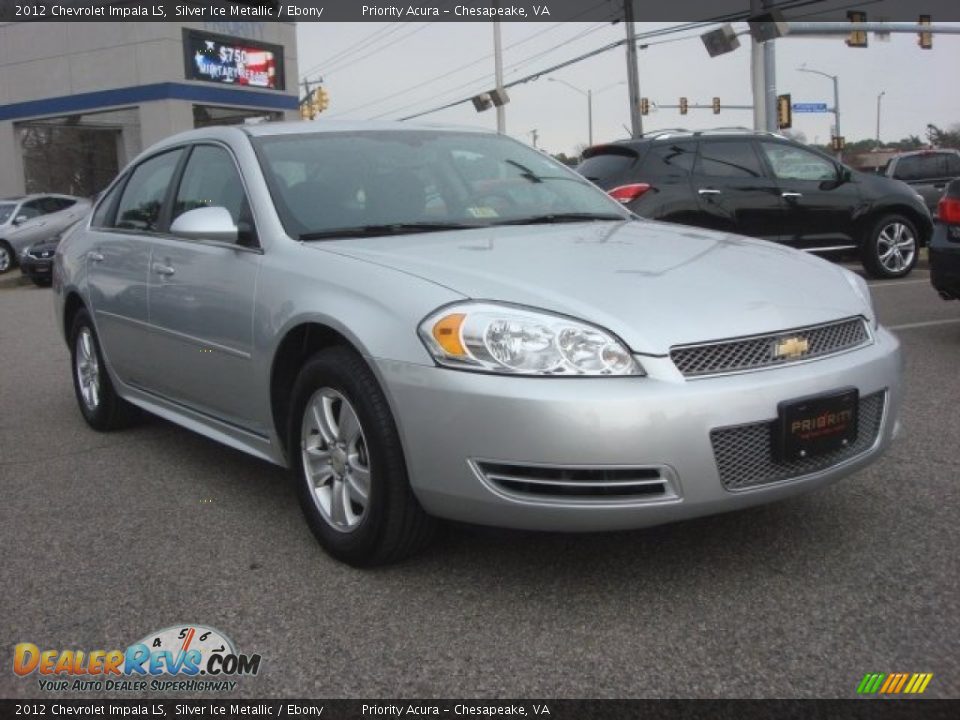 2012 Chevrolet Impala LS Silver Ice Metallic / Ebony Photo #7