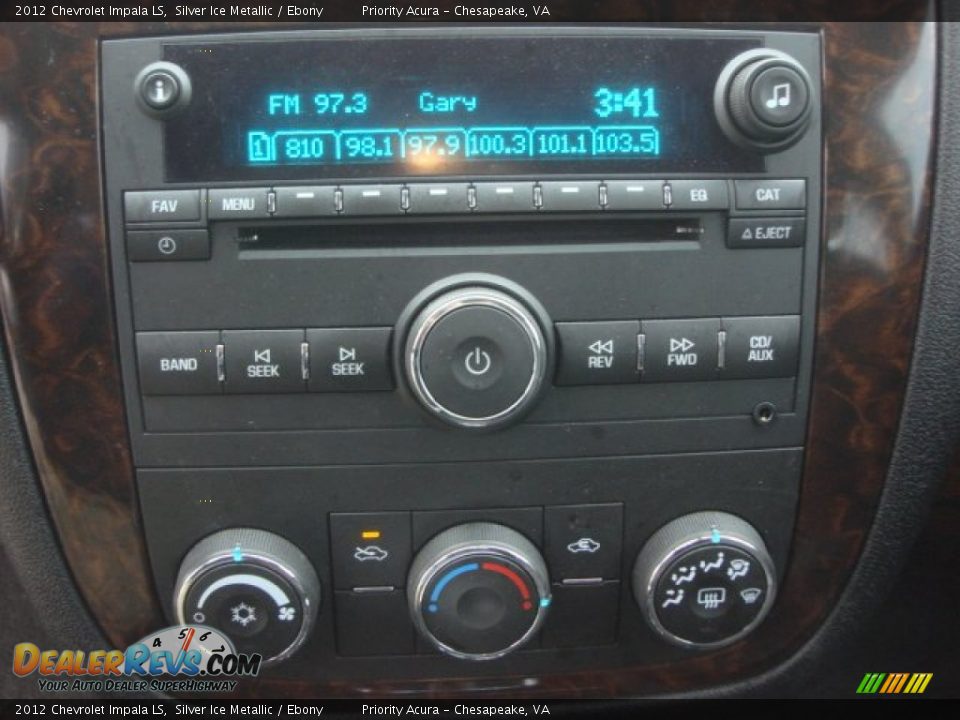 2012 Chevrolet Impala LS Silver Ice Metallic / Ebony Photo #13
