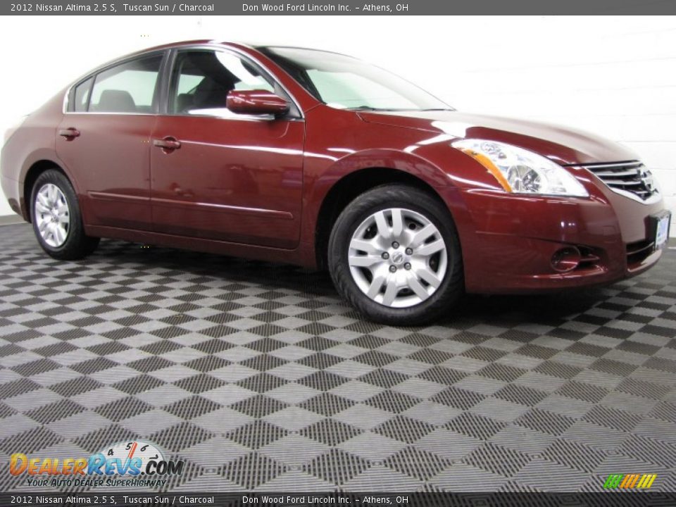 2012 Nissan Altima 2.5 S Tuscan Sun / Charcoal Photo #1