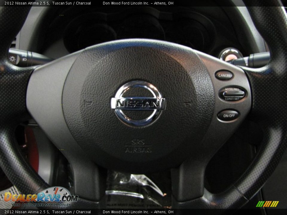 2012 Nissan Altima 2.5 S Tuscan Sun / Charcoal Photo #15