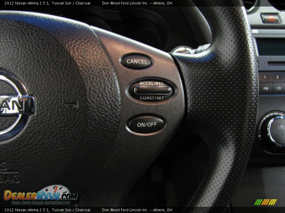 2012 Nissan Altima 2.5 S Tuscan Sun / Charcoal Photo #16