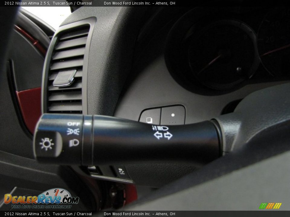 2012 Nissan Altima 2.5 S Tuscan Sun / Charcoal Photo #17