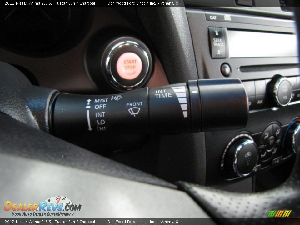 2012 Nissan Altima 2.5 S Tuscan Sun / Charcoal Photo #18