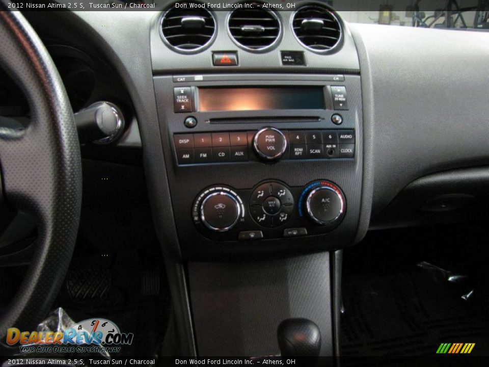 2012 Nissan Altima 2.5 S Tuscan Sun / Charcoal Photo #22