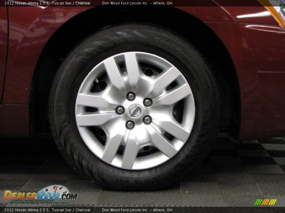 2012 Nissan Altima 2.5 S Tuscan Sun / Charcoal Photo #23