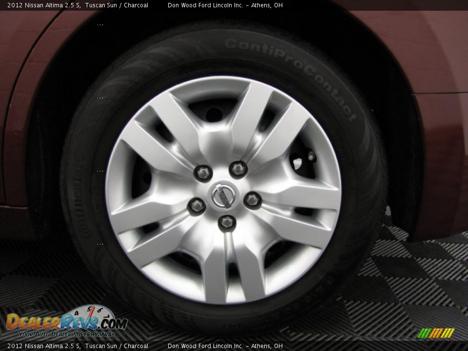 2012 Nissan Altima 2.5 S Tuscan Sun / Charcoal Photo #24