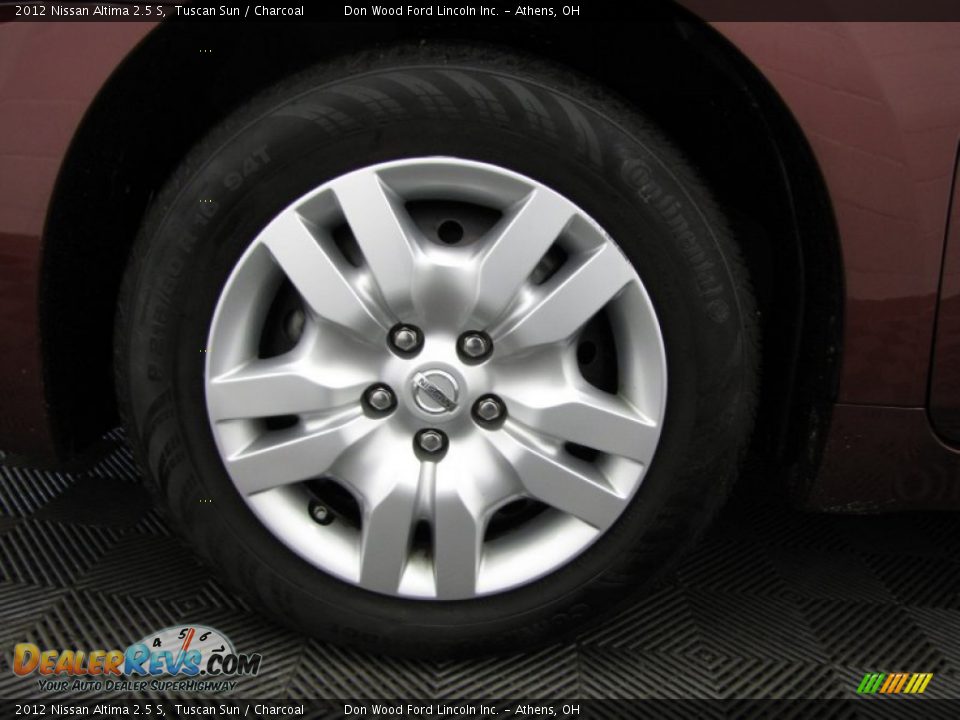 2012 Nissan Altima 2.5 S Tuscan Sun / Charcoal Photo #25