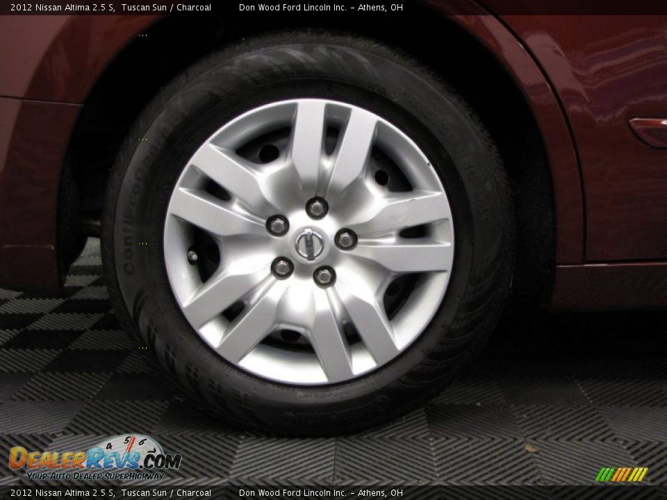 2012 Nissan Altima 2.5 S Tuscan Sun / Charcoal Photo #26
