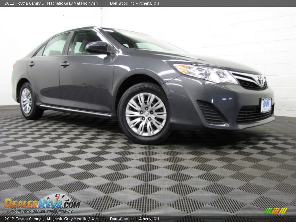 2012 Toyota Camry L Magnetic Gray Metallic / Ash Photo #1