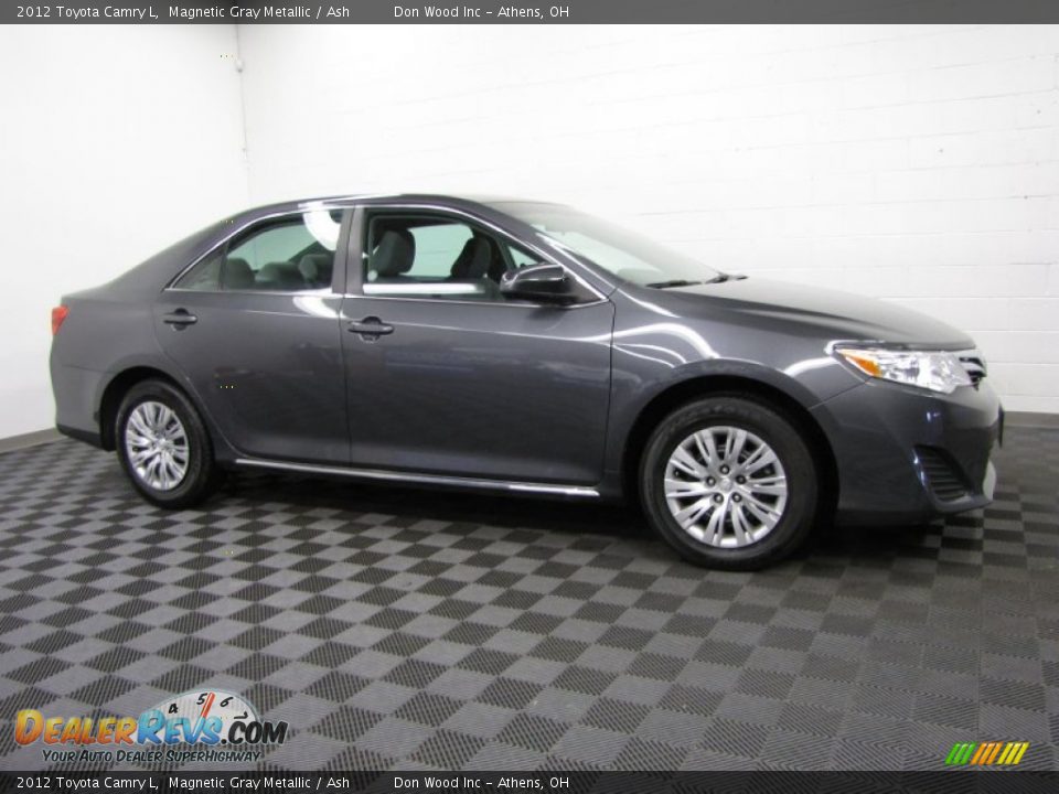 2012 Toyota Camry L Magnetic Gray Metallic / Ash Photo #3