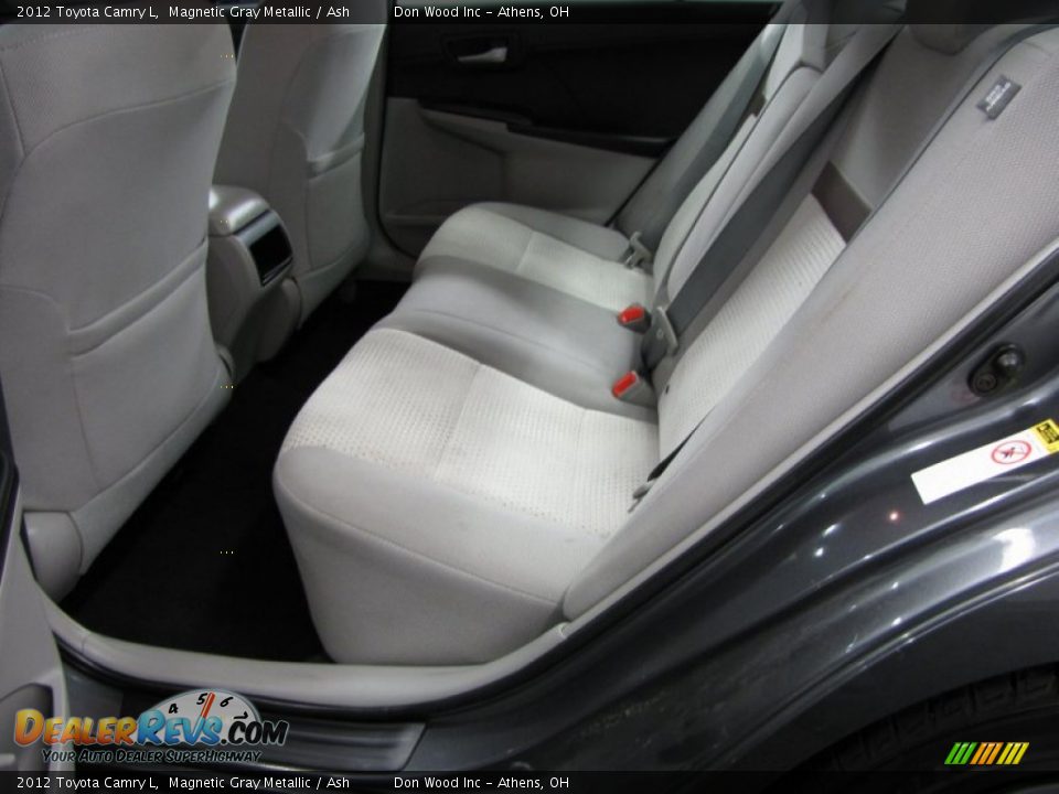 2012 Toyota Camry L Magnetic Gray Metallic / Ash Photo #7