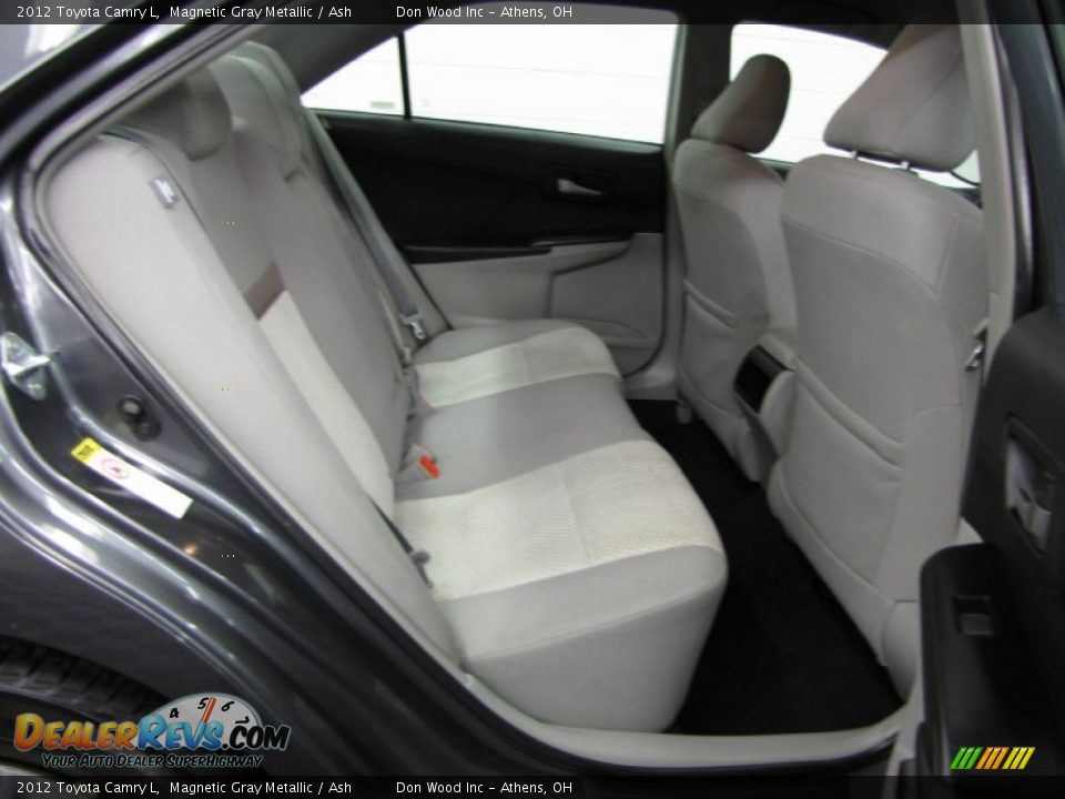2012 Toyota Camry L Magnetic Gray Metallic / Ash Photo #8