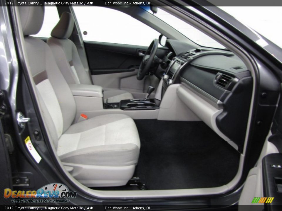 2012 Toyota Camry L Magnetic Gray Metallic / Ash Photo #9