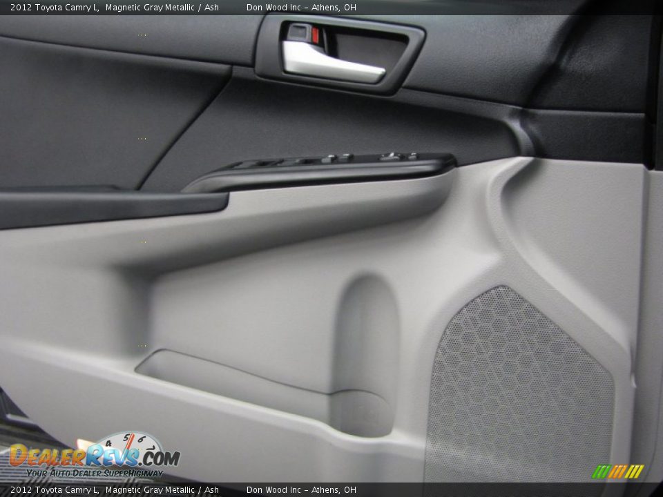 2012 Toyota Camry L Magnetic Gray Metallic / Ash Photo #10