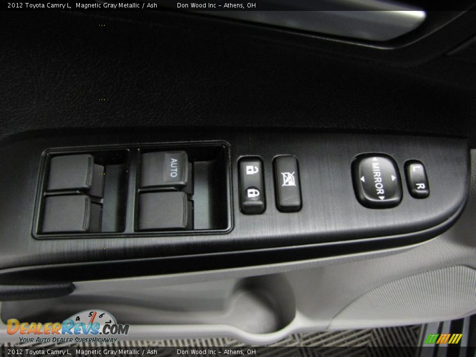 2012 Toyota Camry L Magnetic Gray Metallic / Ash Photo #11