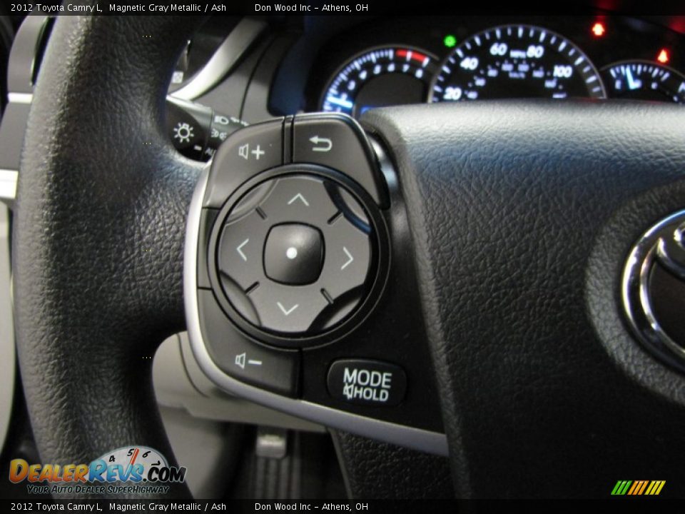 2012 Toyota Camry L Magnetic Gray Metallic / Ash Photo #16
