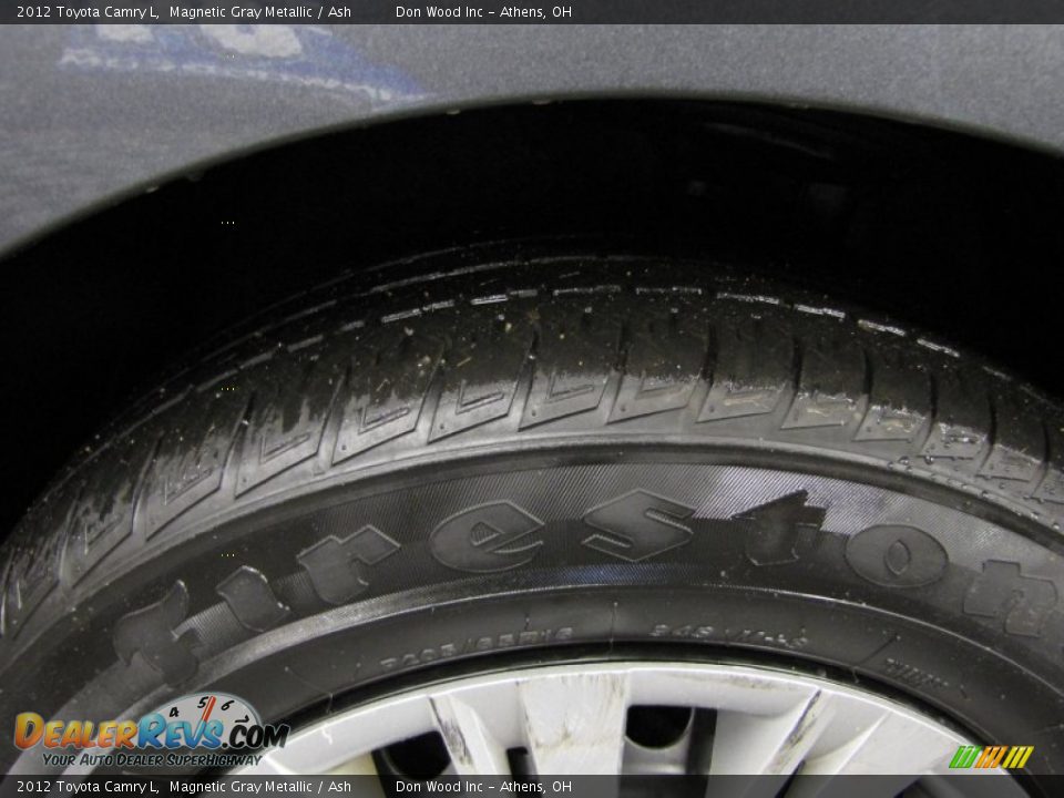 2012 Toyota Camry L Magnetic Gray Metallic / Ash Photo #28