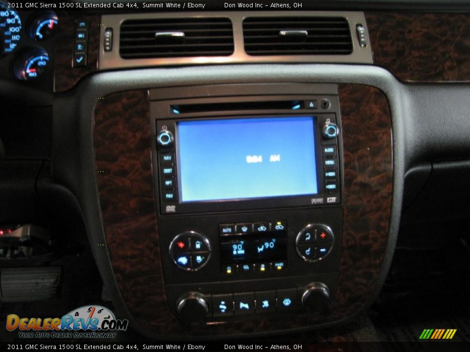 2011 GMC Sierra 1500 SL Extended Cab 4x4 Summit White / Ebony Photo #23