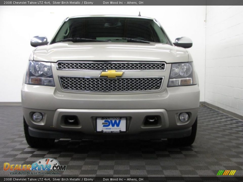 2008 Chevrolet Tahoe LTZ 4x4 Silver Birch Metallic / Ebony Photo #2
