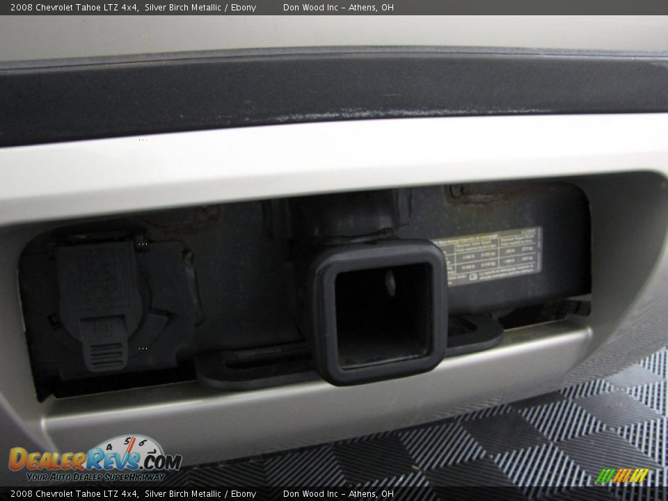 2008 Chevrolet Tahoe LTZ 4x4 Silver Birch Metallic / Ebony Photo #6