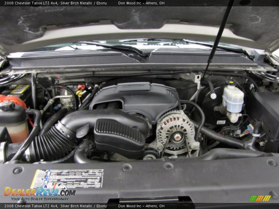 2008 Chevrolet Tahoe LTZ 4x4 5.3 Liter Flex Fuel OHV 16-Valve Vortec V8 Engine Photo #7