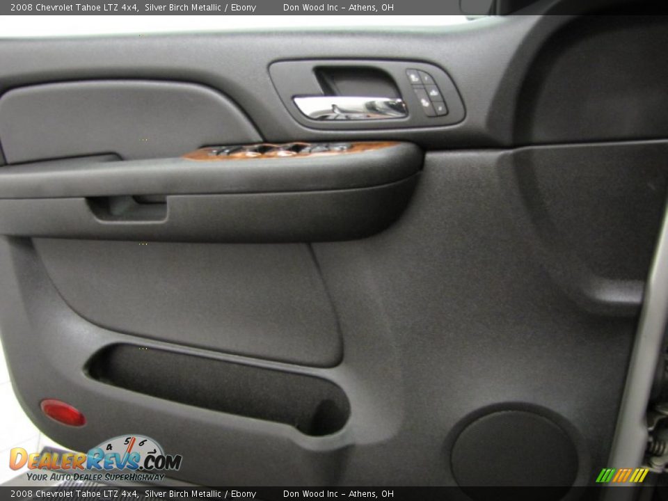 2008 Chevrolet Tahoe LTZ 4x4 Silver Birch Metallic / Ebony Photo #15