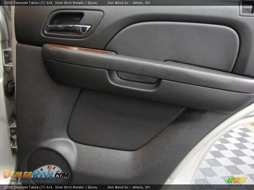2008 Chevrolet Tahoe LTZ 4x4 Silver Birch Metallic / Ebony Photo #17