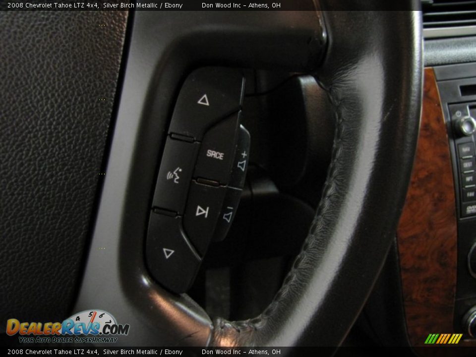 2008 Chevrolet Tahoe LTZ 4x4 Silver Birch Metallic / Ebony Photo #21