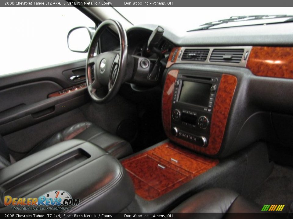 2008 Chevrolet Tahoe LTZ 4x4 Silver Birch Metallic / Ebony Photo #25
