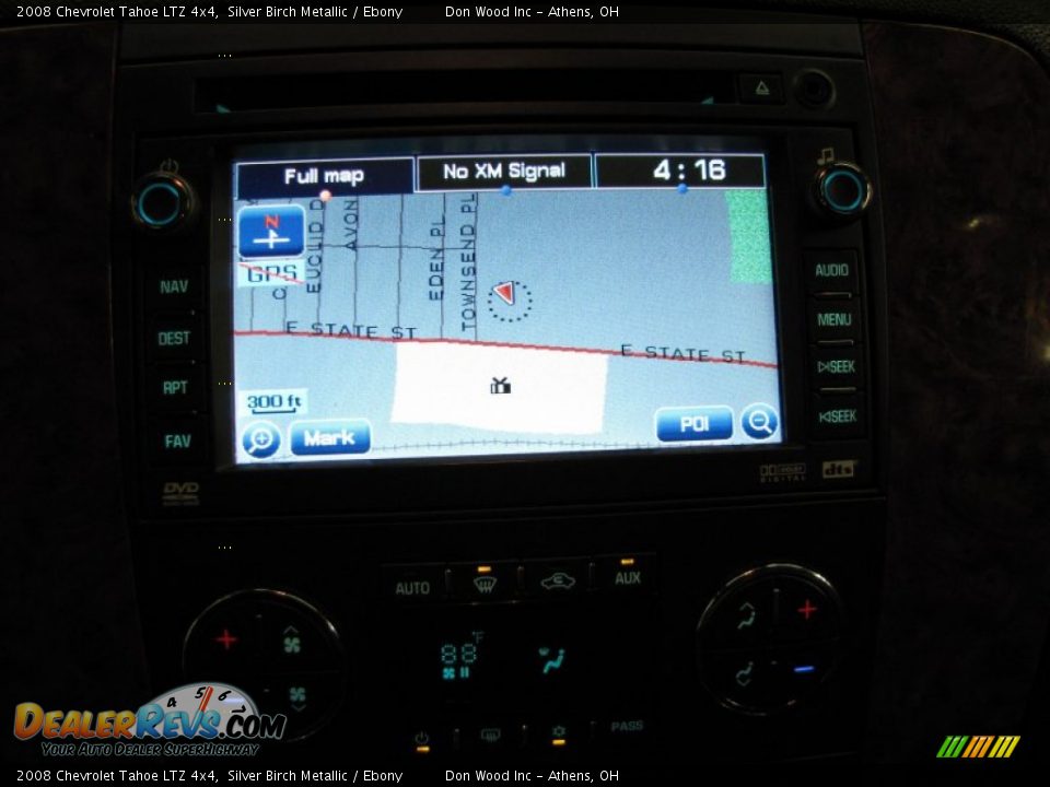 2008 Chevrolet Tahoe LTZ 4x4 Silver Birch Metallic / Ebony Photo #27