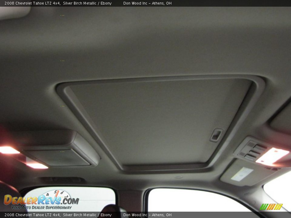 2008 Chevrolet Tahoe LTZ 4x4 Silver Birch Metallic / Ebony Photo #30
