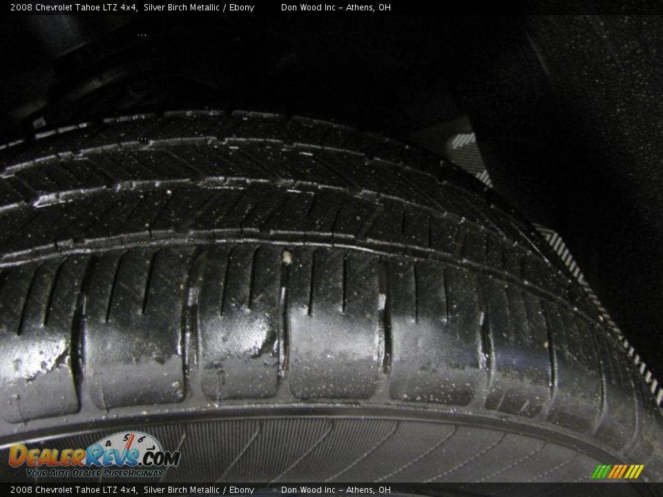 2008 Chevrolet Tahoe LTZ 4x4 Silver Birch Metallic / Ebony Photo #34