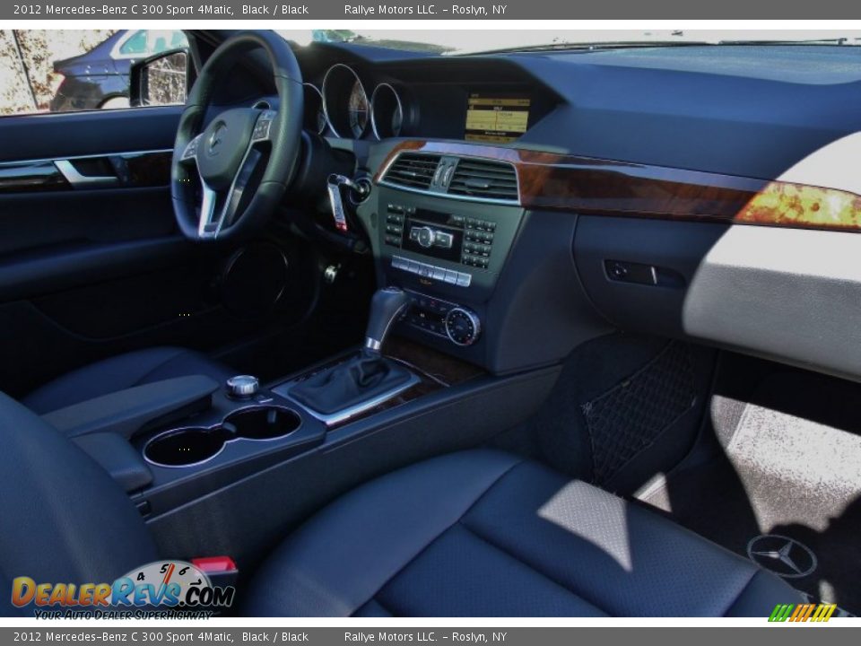 2012 Mercedes-Benz C 300 Sport 4Matic Black / Black Photo #8