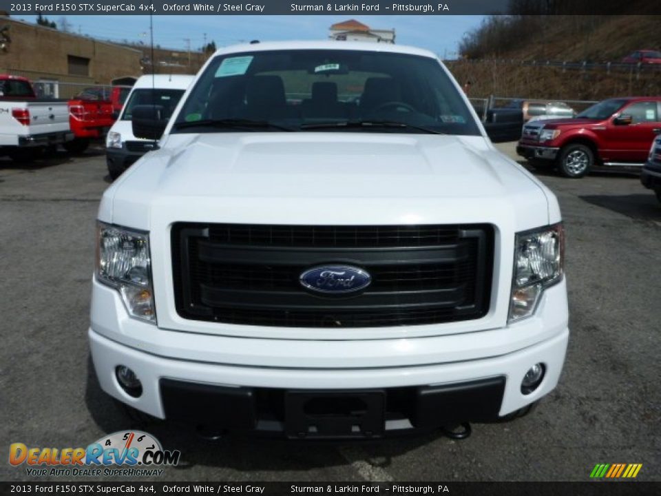 Oxford White 2013 Ford F150 STX SuperCab 4x4 Photo #6