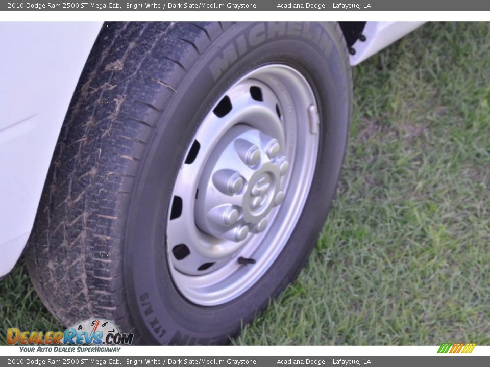 2010 Dodge Ram 2500 ST Mega Cab Bright White / Dark Slate/Medium Graystone Photo #8