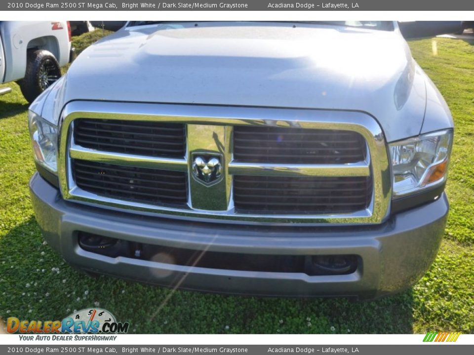 2010 Dodge Ram 2500 ST Mega Cab Bright White / Dark Slate/Medium Graystone Photo #11