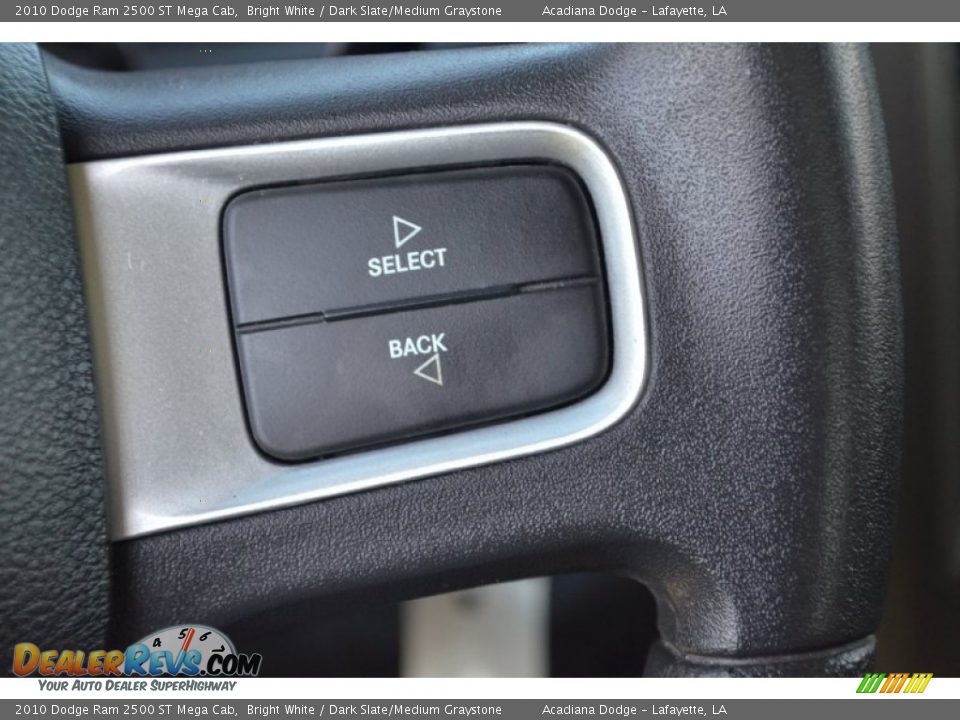 2010 Dodge Ram 2500 ST Mega Cab Bright White / Dark Slate/Medium Graystone Photo #20