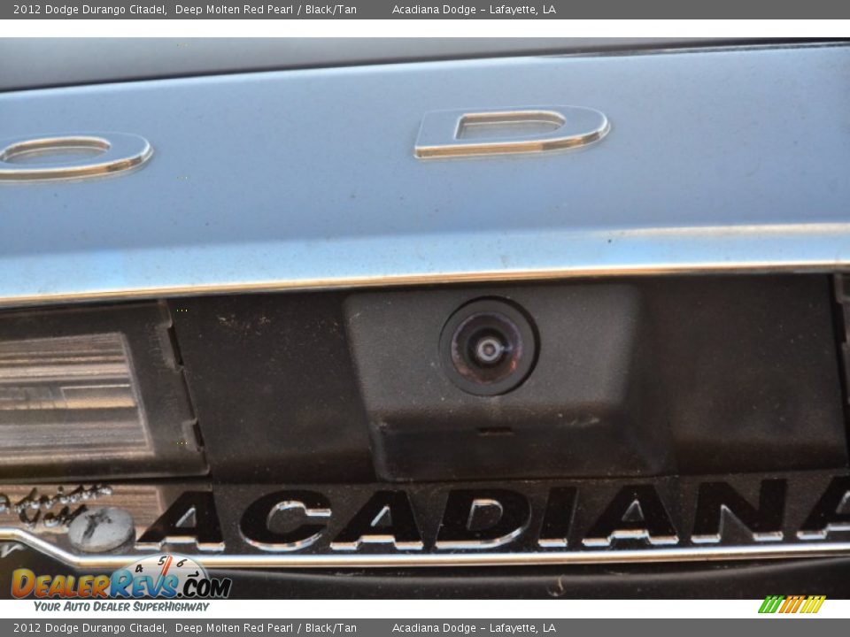 2012 Dodge Durango Citadel Deep Molten Red Pearl / Black/Tan Photo #21