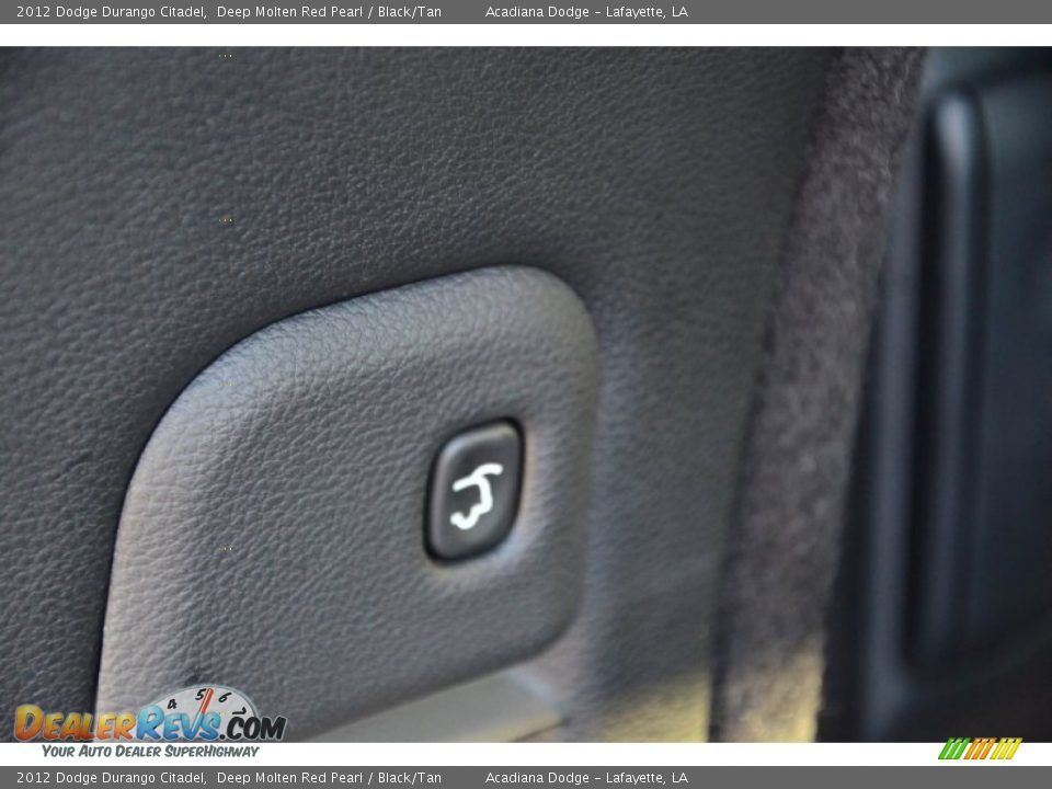 2012 Dodge Durango Citadel Deep Molten Red Pearl / Black/Tan Photo #23