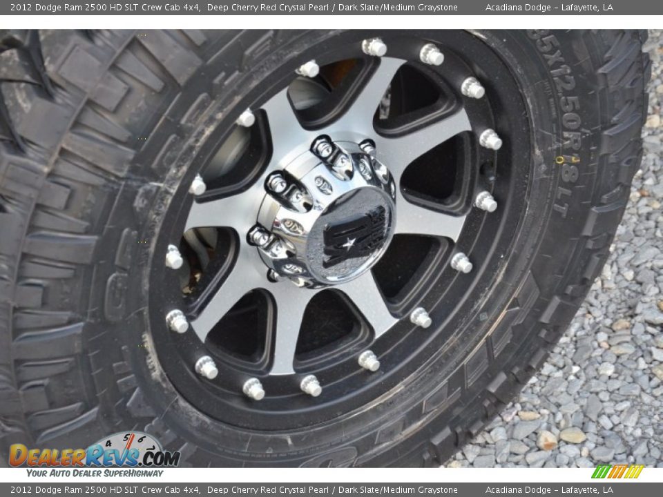 2012 Dodge Ram 2500 HD SLT Crew Cab 4x4 Deep Cherry Red Crystal Pearl / Dark Slate/Medium Graystone Photo #4