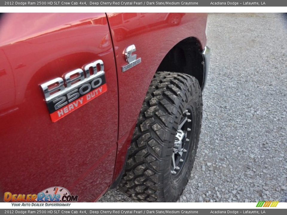 2012 Dodge Ram 2500 HD SLT Crew Cab 4x4 Deep Cherry Red Crystal Pearl / Dark Slate/Medium Graystone Photo #5