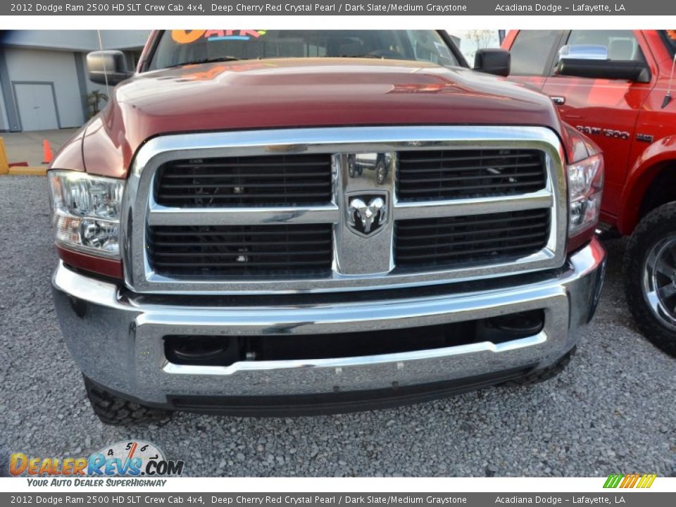 2012 Dodge Ram 2500 HD SLT Crew Cab 4x4 Deep Cherry Red Crystal Pearl / Dark Slate/Medium Graystone Photo #7