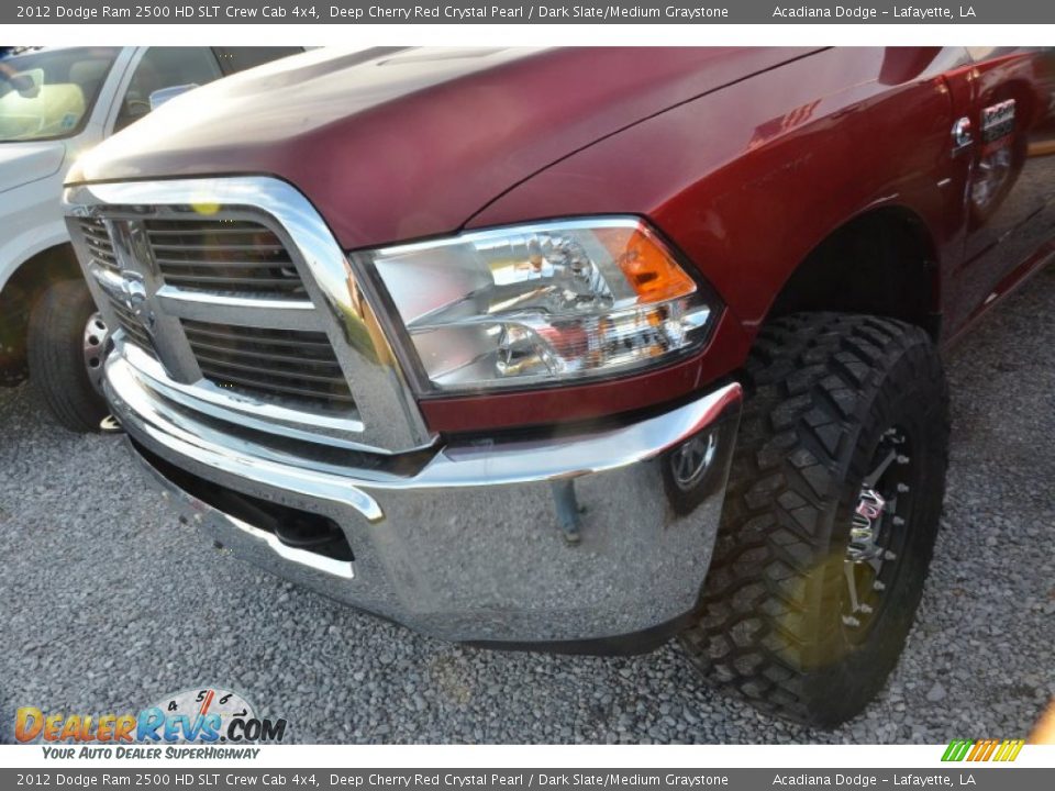 2012 Dodge Ram 2500 HD SLT Crew Cab 4x4 Deep Cherry Red Crystal Pearl / Dark Slate/Medium Graystone Photo #8