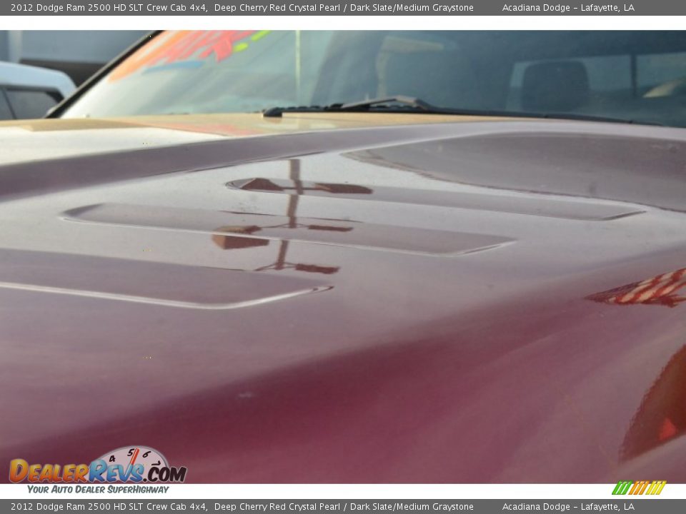 2012 Dodge Ram 2500 HD SLT Crew Cab 4x4 Deep Cherry Red Crystal Pearl / Dark Slate/Medium Graystone Photo #9
