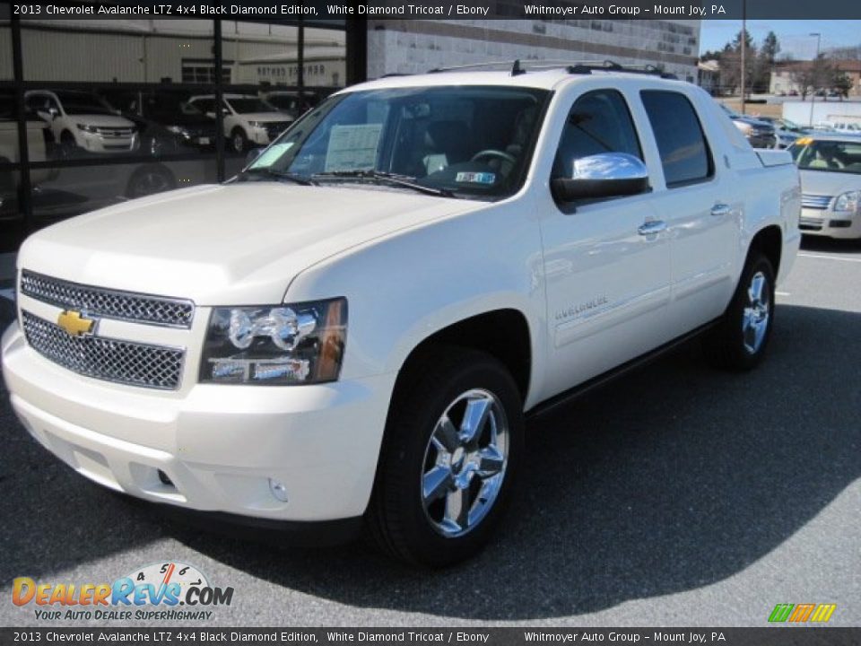 2013 Chevrolet Avalanche LTZ 4x4 Black Diamond Edition White Diamond Tricoat / Ebony Photo #2