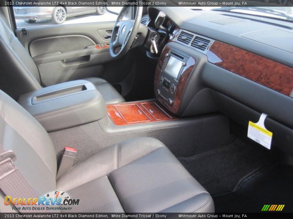 2013 Chevrolet Avalanche LTZ 4x4 Black Diamond Edition White Diamond Tricoat / Ebony Photo #5
