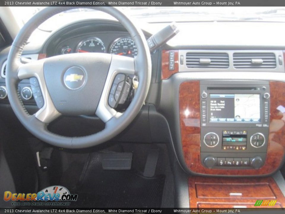 2013 Chevrolet Avalanche LTZ 4x4 Black Diamond Edition White Diamond Tricoat / Ebony Photo #6