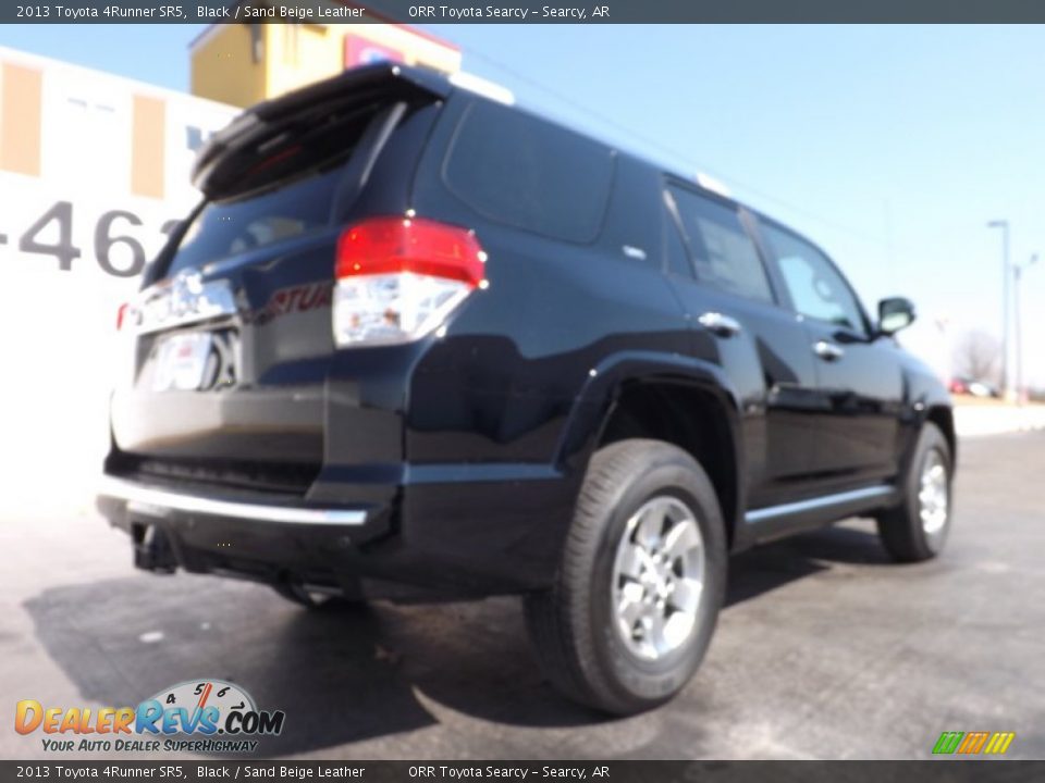 2013 Toyota 4Runner SR5 Black / Sand Beige Leather Photo #8
